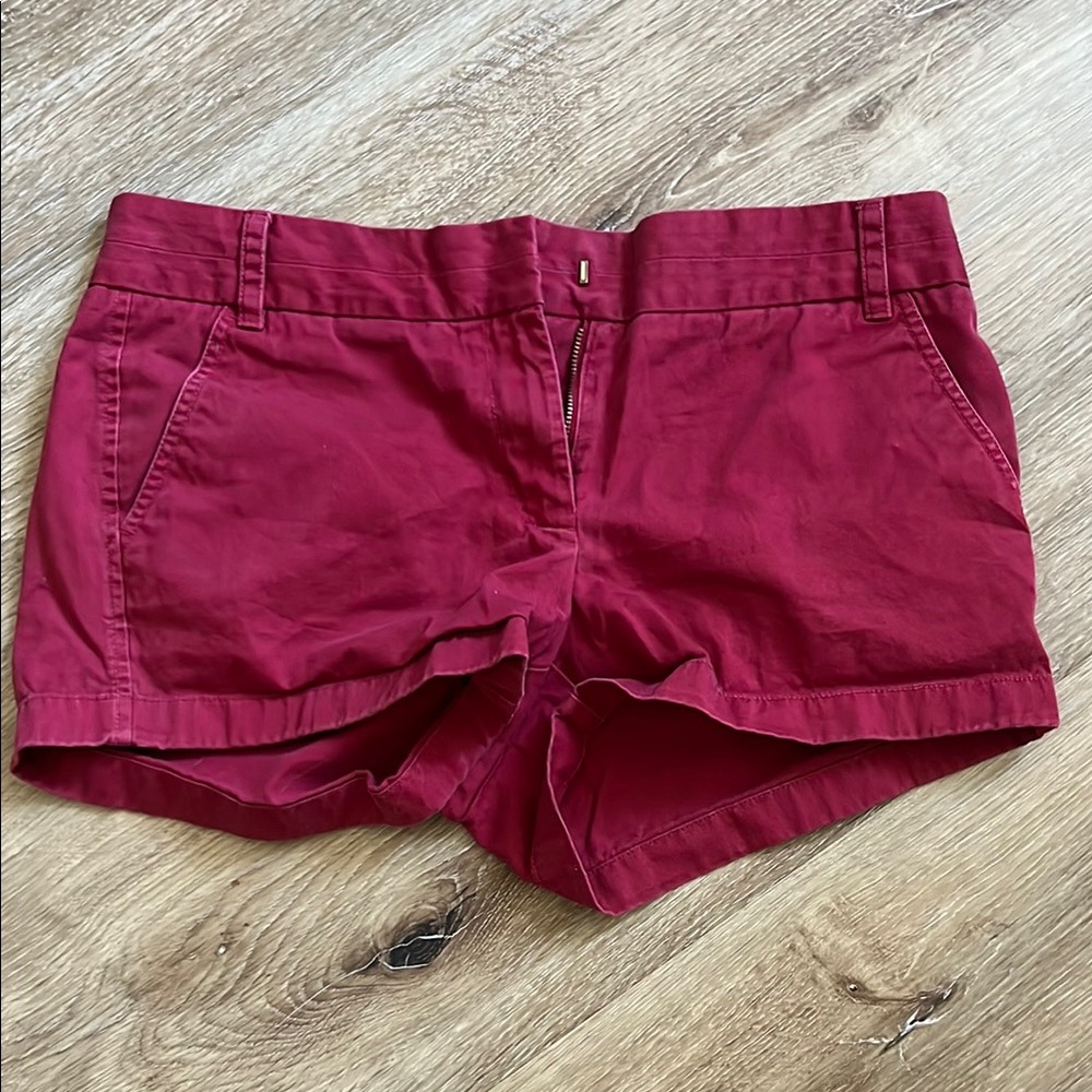 Vintage 80s Women's Red Shorts